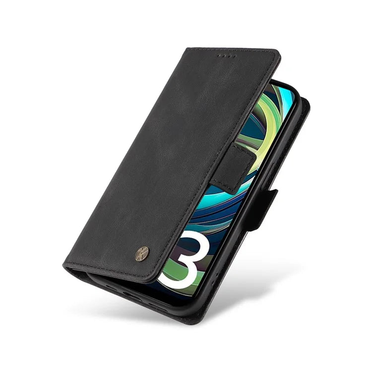 YIKATU YK-005 For Xiaomi Redmi A3 Case Wallet Style Skin-touch Leather Phone Cover