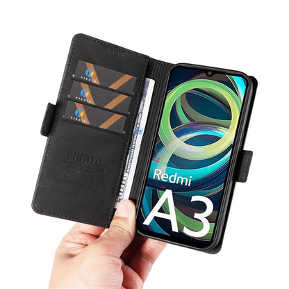 YIKATU YK-005 For Xiaomi Redmi A3 Case Wallet Style Skin-touch Leather Phone Cover