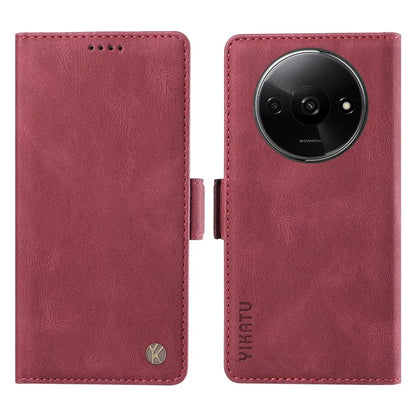 YIKATU YK-005 For Xiaomi Redmi A3 Case Wallet Style Skin-touch Leather Phone Cover