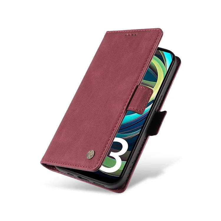 YIKATU YK-005 For Xiaomi Redmi A3 Case Wallet Style Skin-touch Leather Phone Cover