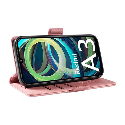 YIKATU YK-005 For Xiaomi Redmi A3 Case Wallet Style Skin-touch Leather Phone Cover