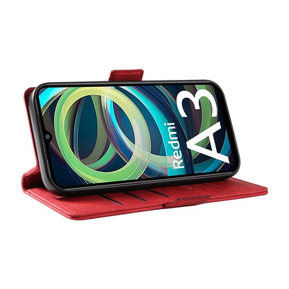 YIKATU YK-005 For Xiaomi Redmi A3 Case Wallet Style Skin-touch Leather Phone Cover