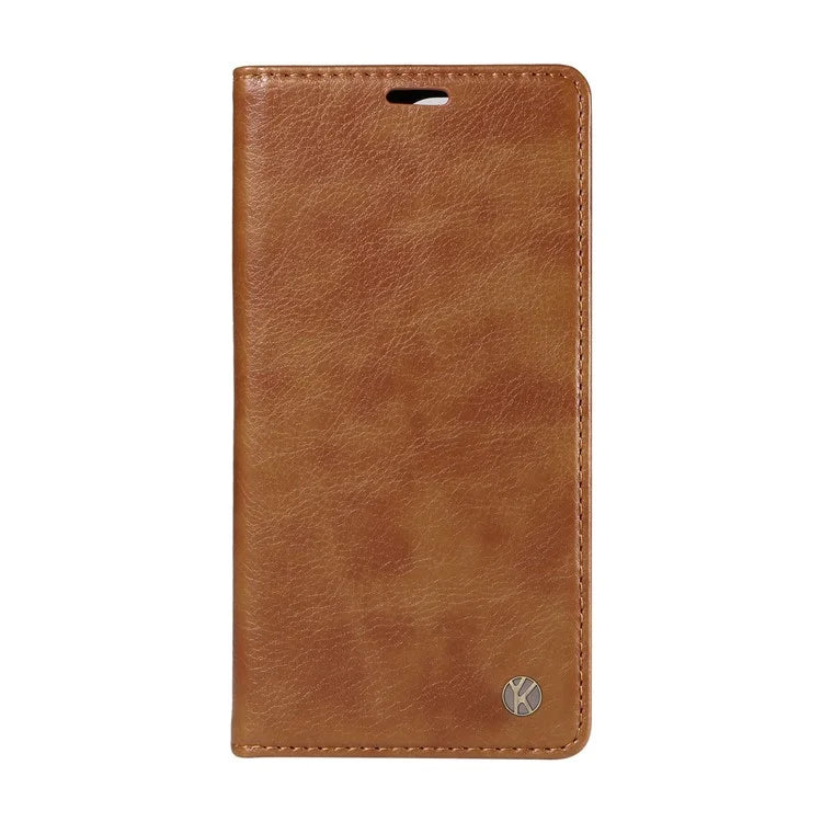 YIKATU YK-006 For Xiaomi Redmi A3 Case Folio PU Leather Magnetic Absorption Phone Cover