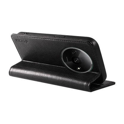 YIKATU YK-006 For Xiaomi Redmi A3 Case Folio PU Leather Magnetic Absorption Phone Cover