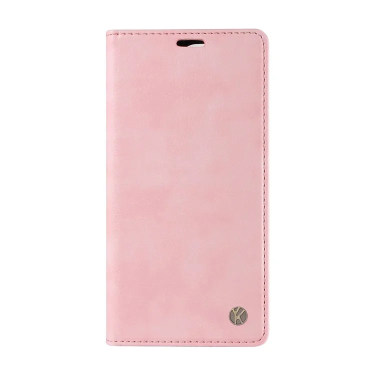YIKATU YK-006 For Xiaomi Redmi A3 Case Folio PU Leather Magnetic Absorption Phone Cover