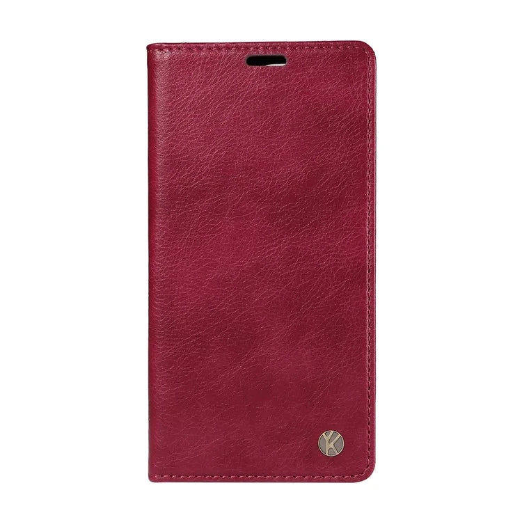 YIKATU YK-006 For Xiaomi Redmi A3 Case Folio PU Leather Magnetic Absorption Phone Cover