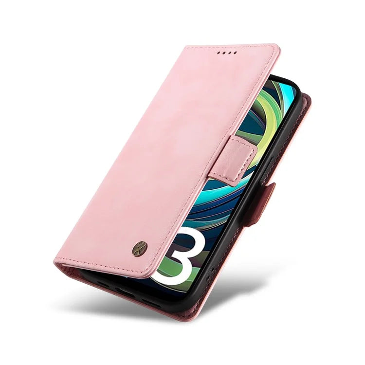 YIKATU YK-007 For Xiaomi Redmi A3 Wallet Case PU Leather+TPU Interior Protective Phone Cover