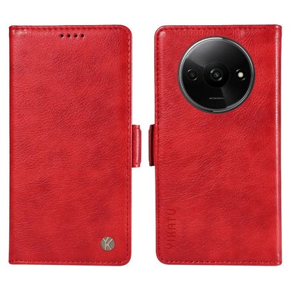 YIKATU YK-007 For Xiaomi Redmi A3 Wallet Case PU Leather+TPU Interior Protective Phone Cover