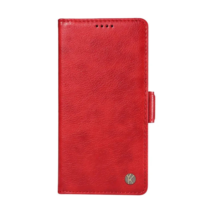 YIKATU YK-007 For Xiaomi Redmi A3 Wallet Case PU Leather+TPU Interior Protective Phone Cover