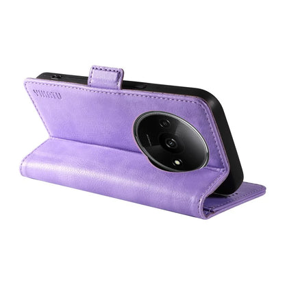 YIKATU YK-007 For Xiaomi Redmi A3 Wallet Case PU Leather+TPU Interior Protective Phone Cover
