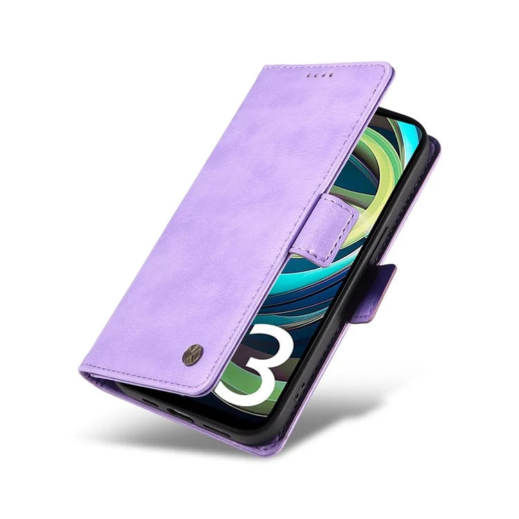 YIKATU YK-007 For Xiaomi Redmi A3 Wallet Case PU Leather+TPU Interior Protective Phone Cover