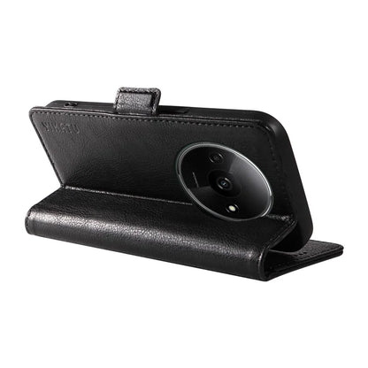 YIKATU YK-007 For Xiaomi Redmi A3 Wallet Case PU Leather+TPU Interior Protective Phone Cover