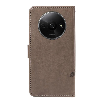 For Xiaomi Redmi A3 Leather Case Butterfly Flower Pattern Wallet Phone Cover