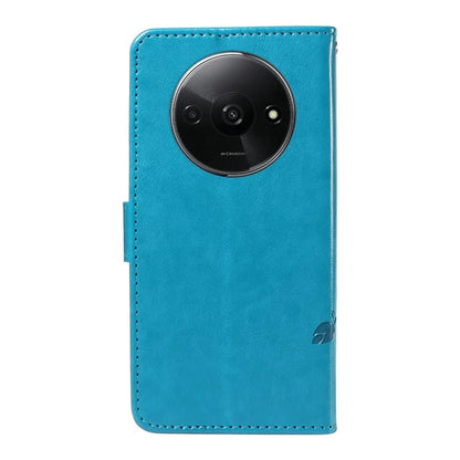 For Xiaomi Redmi A3 Leather Case Butterfly Flower Pattern Wallet Phone Cover