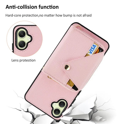 For Samsung Galaxy A05 4G Case RFID Blocking Leather Fully Wrapped Protective Cover
