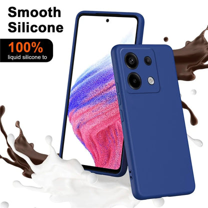 For Xiaomi Redmi Note 13 Pro 5G / Poco X6 5G Case Silky Touch 2.2mm TPU Phone Back Cover