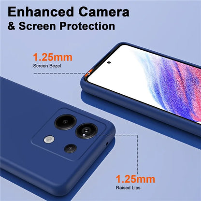 For Xiaomi Redmi Note 13 Pro 5G / Poco X6 5G Case Silky Touch 2.2mm TPU Phone Back Cover