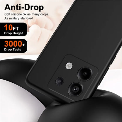 For Xiaomi Redmi Note 13 Pro 5G / Poco X6 5G Case Silky Touch 2.2mm TPU Phone Back Cover