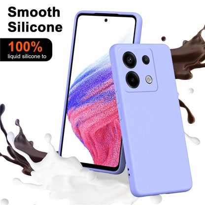 For Xiaomi Redmi Note 13 Pro 5G / Poco X6 5G Case Silky Touch 2.2mm TPU Phone Back Cover