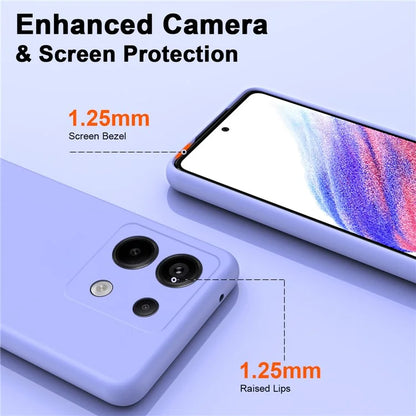 For Xiaomi Redmi Note 13 Pro 5G / Poco X6 5G Case Silky Touch 2.2mm TPU Phone Back Cover