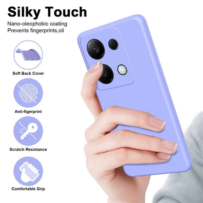 For Xiaomi Redmi Note 13 Pro 4G / Poco M6 Pro 4G TPU Case 2.2mm Rubberized Phone Cover
