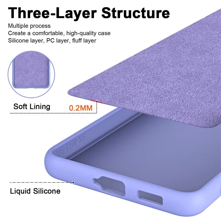 For Xiaomi Redmi Note 13 Pro 4G / Poco M6 Pro 4G TPU Case 2.2mm Rubberized Phone Cover