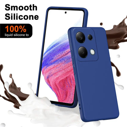 For Xiaomi Redmi Note 13 Pro 4G / Poco M6 Pro 4G TPU Case 2.2mm Rubberized Phone Cover