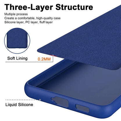For Xiaomi Redmi Note 13 Pro 4G / Poco M6 Pro 4G TPU Case 2.2mm Rubberized Phone Cover