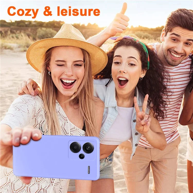 For Xiaomi Redmi Note 13 Pro+ 5G Case Soft Lining TPU Phone Cover 2.2mm Thick