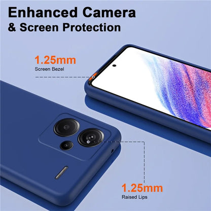 For Xiaomi Redmi Note 13 Pro+ 5G Case Soft Lining TPU Phone Cover 2.2mm Thick