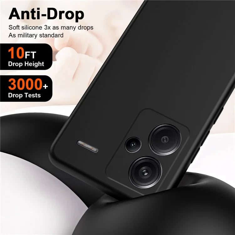 For Xiaomi Redmi Note 13 Pro+ 5G Case Soft Lining TPU Phone Cover 2.2mm Thick