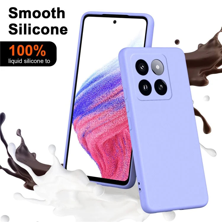 For Xiaomi 14 Pro Case 2.2mm TPU Slim Non-Slip Rubberized Phone Cover