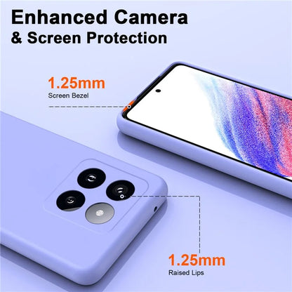 For Xiaomi 14 Pro Case 2.2mm TPU Slim Non-Slip Rubberized Phone Cover
