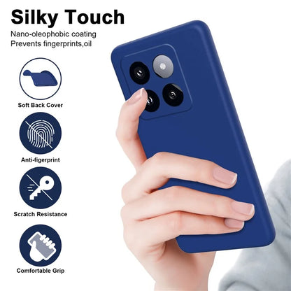 For Xiaomi 14 Pro Case 2.2mm TPU Slim Non-Slip Rubberized Phone Cover