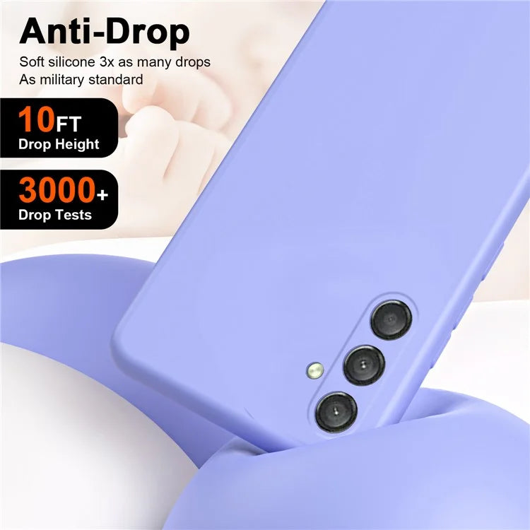 For Samsung Galaxy A25 5G (Global) (161.0 x 76.5 x 8.3mm) Case 2.2mm Silky Touch Soft Lining TPU Phone Cover