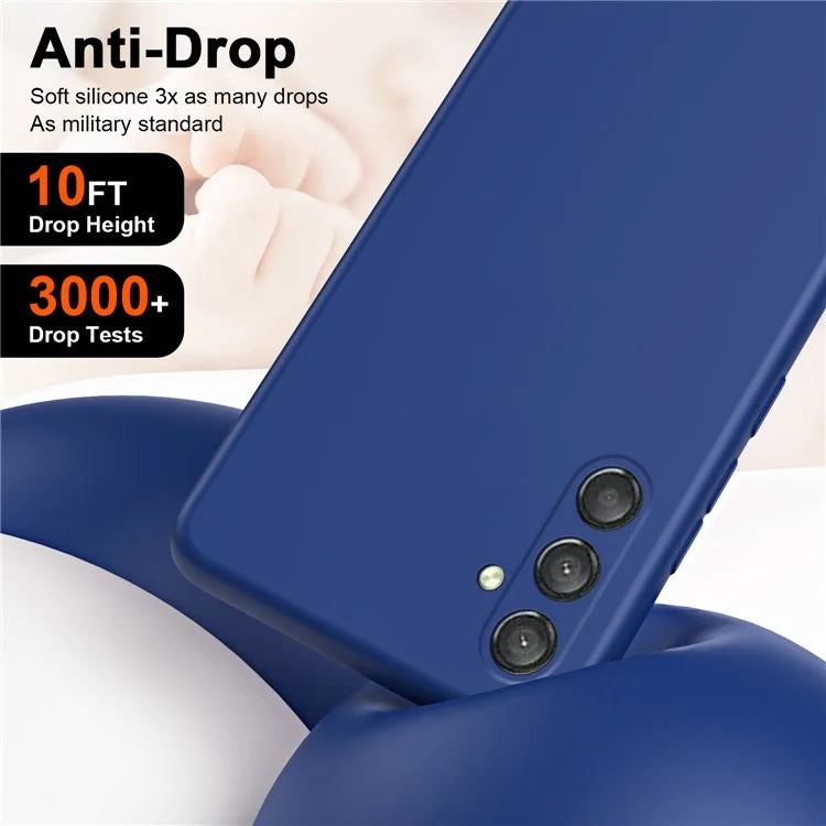 For Samsung Galaxy A25 5G (Global) (161.0 x 76.5 x 8.3mm) Case 2.2mm Silky Touch Soft Lining TPU Phone Cover