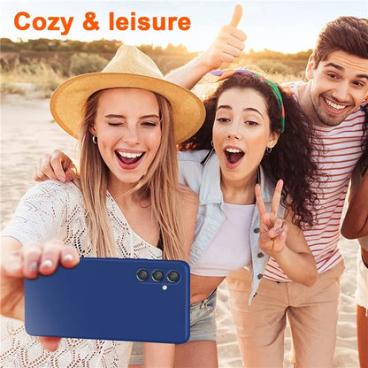 For Samsung Galaxy A25 5G (Global) (161.0 x 76.5 x 8.3mm) Case 2.2mm Silky Touch Soft Lining TPU Phone Cover