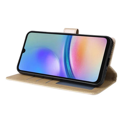 For Samsung Galaxy A05s 4G Cell Phone Stand Case Card Holder PU Leather Wallet Shockproof Phone Cover