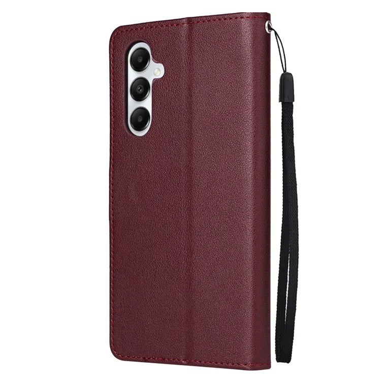 For Samsung Galaxy A05s 4G Cell Phone Stand Case Card Holder PU Leather Wallet Shockproof Phone Cover