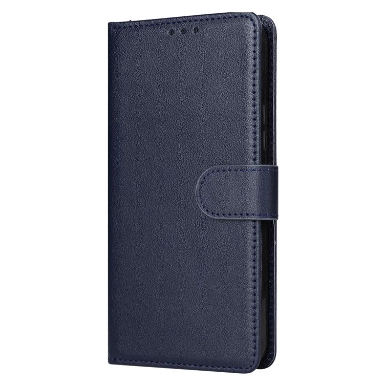 For Samsung Galaxy A24 4G (162.1 x 77.6 x 8.3mm) Magnetic Stand PU Leather Case Wallet Cell Phone Cover
