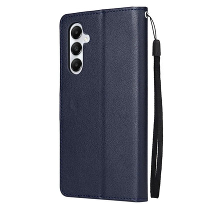 For Samsung Galaxy A24 4G (162.1 x 77.6 x 8.3mm) Magnetic Stand PU Leather Case Wallet Cell Phone Cover