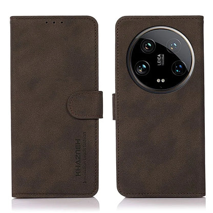 KHAZNEH For Xiaomi 14 Ultra Leather Case Wallet Stand Protective Phone Cover