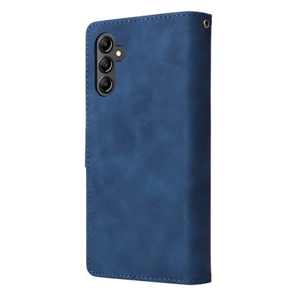 For Samsung Galaxy A05s 4G Case Zipper Phone Leather Cover with Multiple Card Slots