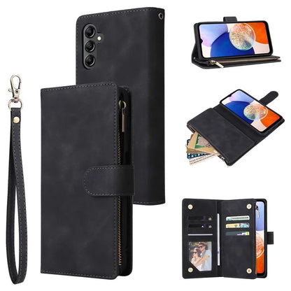 For Samsung Galaxy A34 5G Case Card Slots Wallet PU Leather Folio Flip Phone Cover