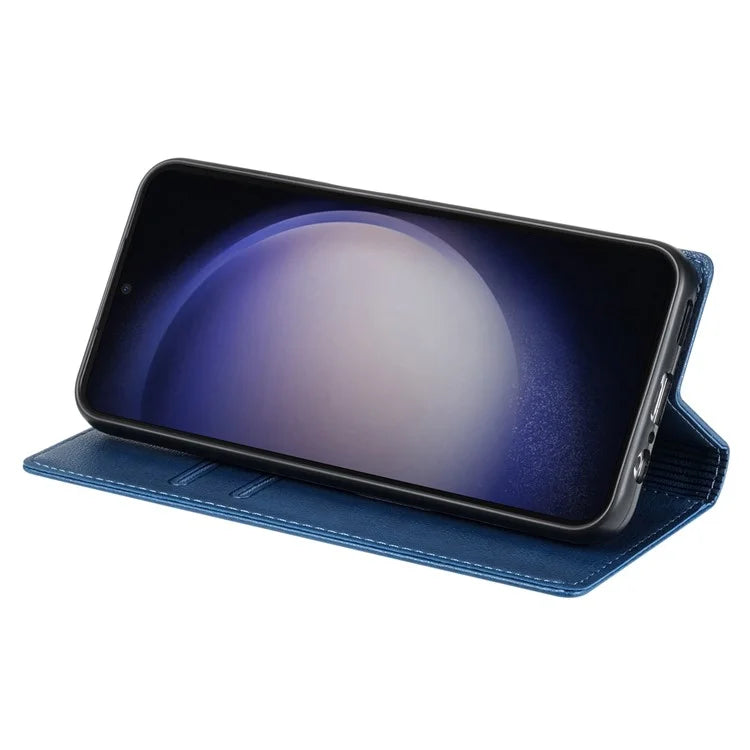 BKS-001 For Xiaomi Redmi 13C 4G / Poco C65 4G Case PU Leather Cover Magnetic Drop-resistant Shell
