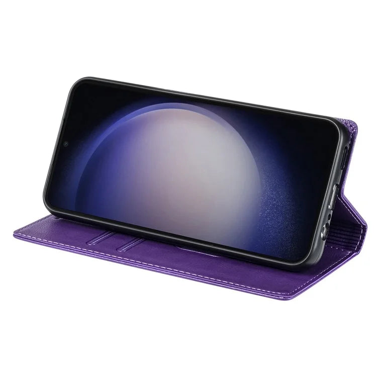 BKS-001 For Xiaomi Redmi 13C 4G / Poco C65 4G Case PU Leather Cover Magnetic Drop-resistant Shell