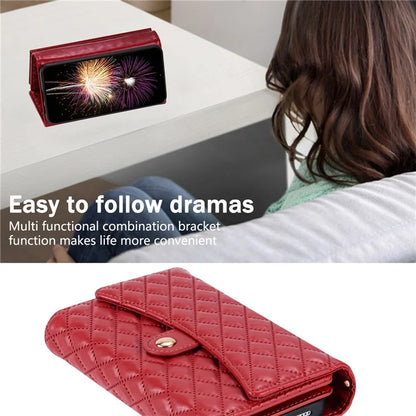 BKS-002 For Xiaomi Redmi Note 13 5G Anti-Scratch Wallet Case PU Leather Phone Cover Zipper Pocket Stand