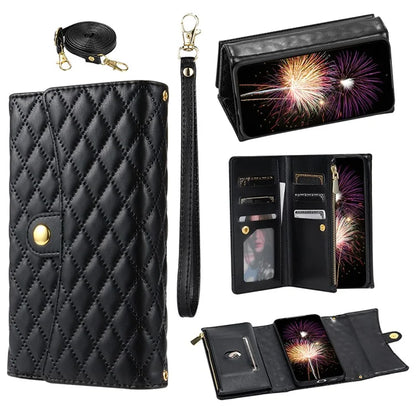 BKS-002 For Xiaomi Redmi Note 13 5G Anti-Scratch Wallet Case PU Leather Phone Cover Zipper Pocket Stand