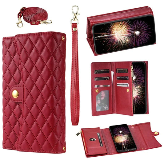 BKS-002 For Xiaomi Redmi Note 13 Pro 5G / Poco X6 5G Shoulder Bag Phone Stand Case PU Leather Wallet Purse