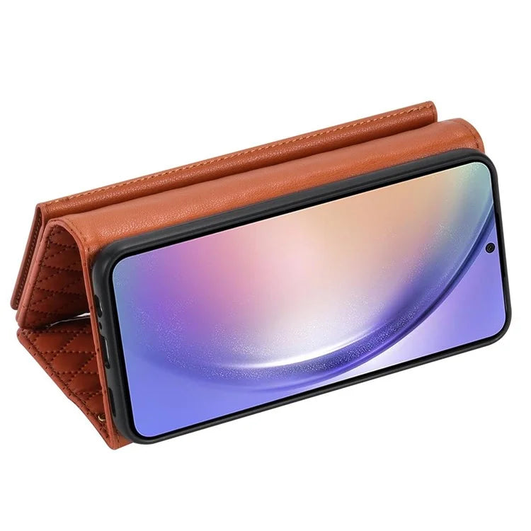 BKS-002 For Xiaomi Redmi Note 13 Pro 5G / Poco X6 5G Shoulder Bag Phone Stand Case PU Leather Wallet Purse
